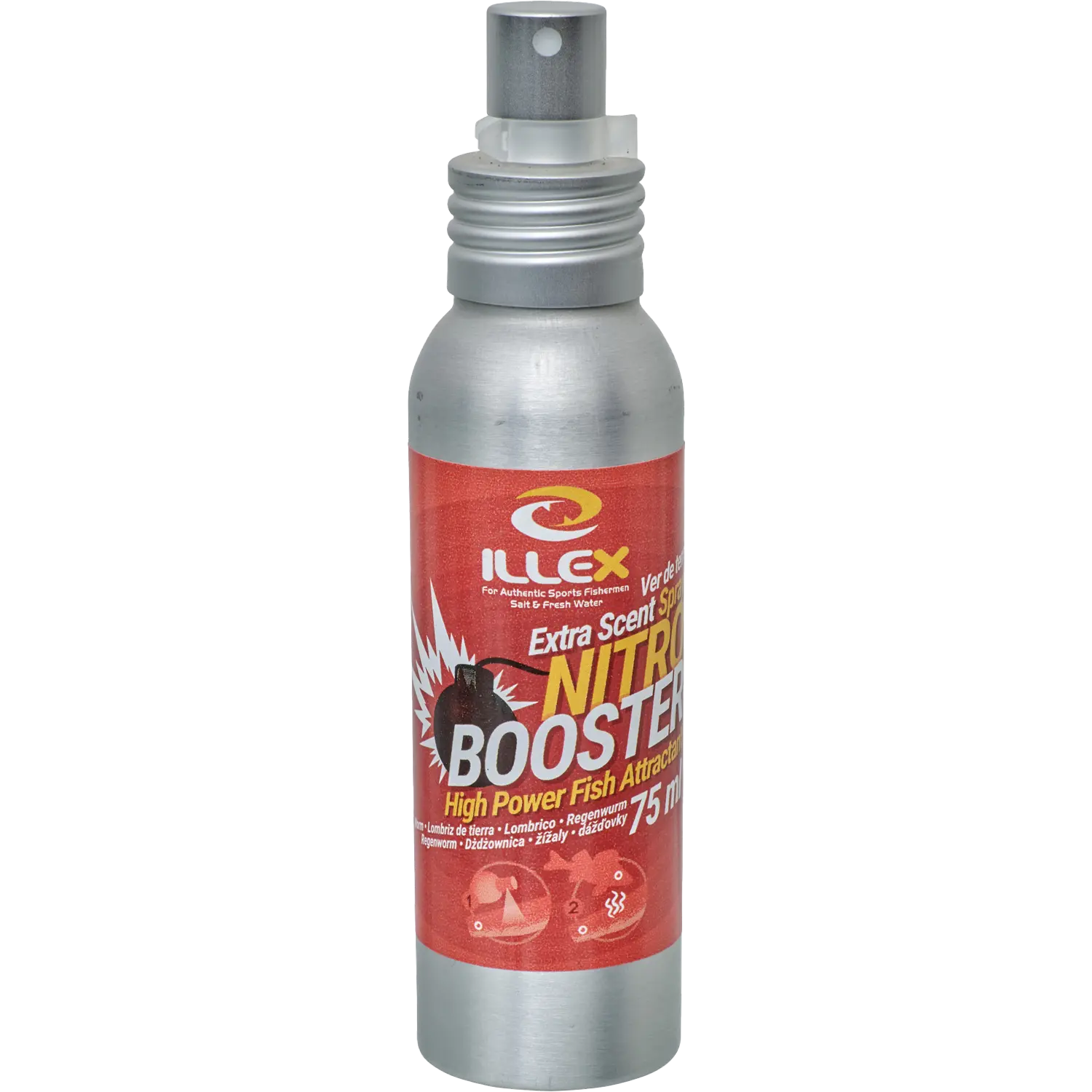 Illex Nitro Spray Worm - Fiskeatractor