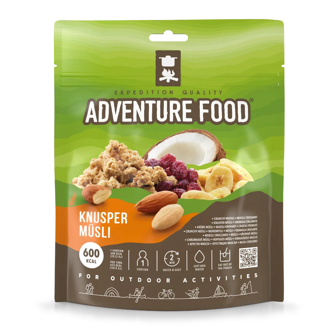 Adventure Food Knusper-Müsli - Frysetørret mad