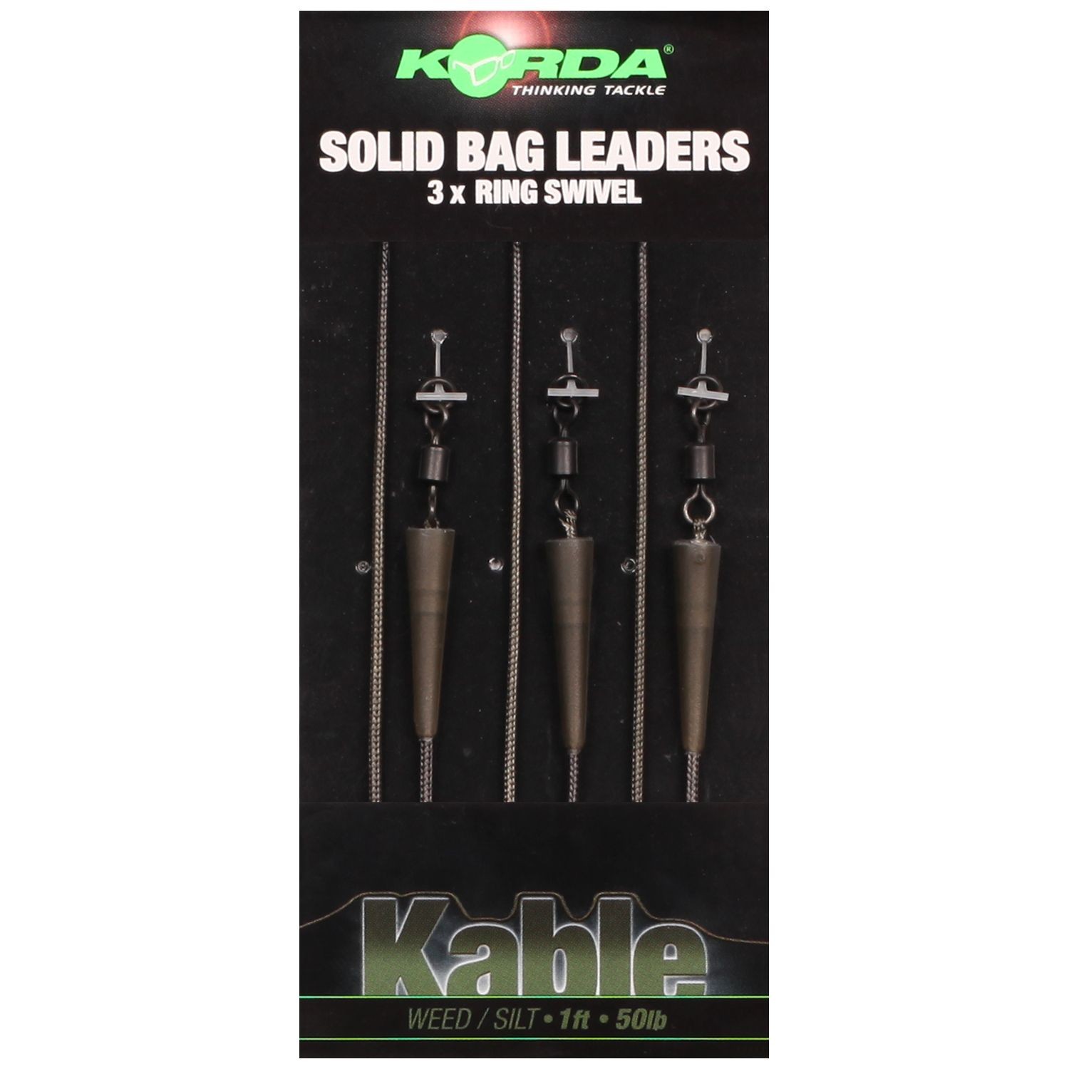 Korda Solidz PVA Leaders - Line/forfangsline
