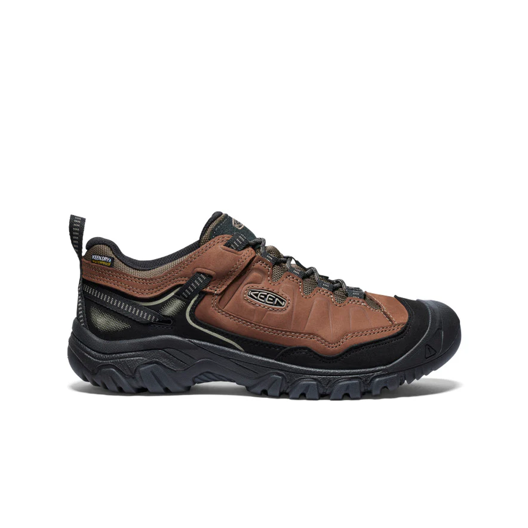 Keen Men's Targhee IV Waterproof Hiking Shoe Bison/Black 44 - Trekkingsko
