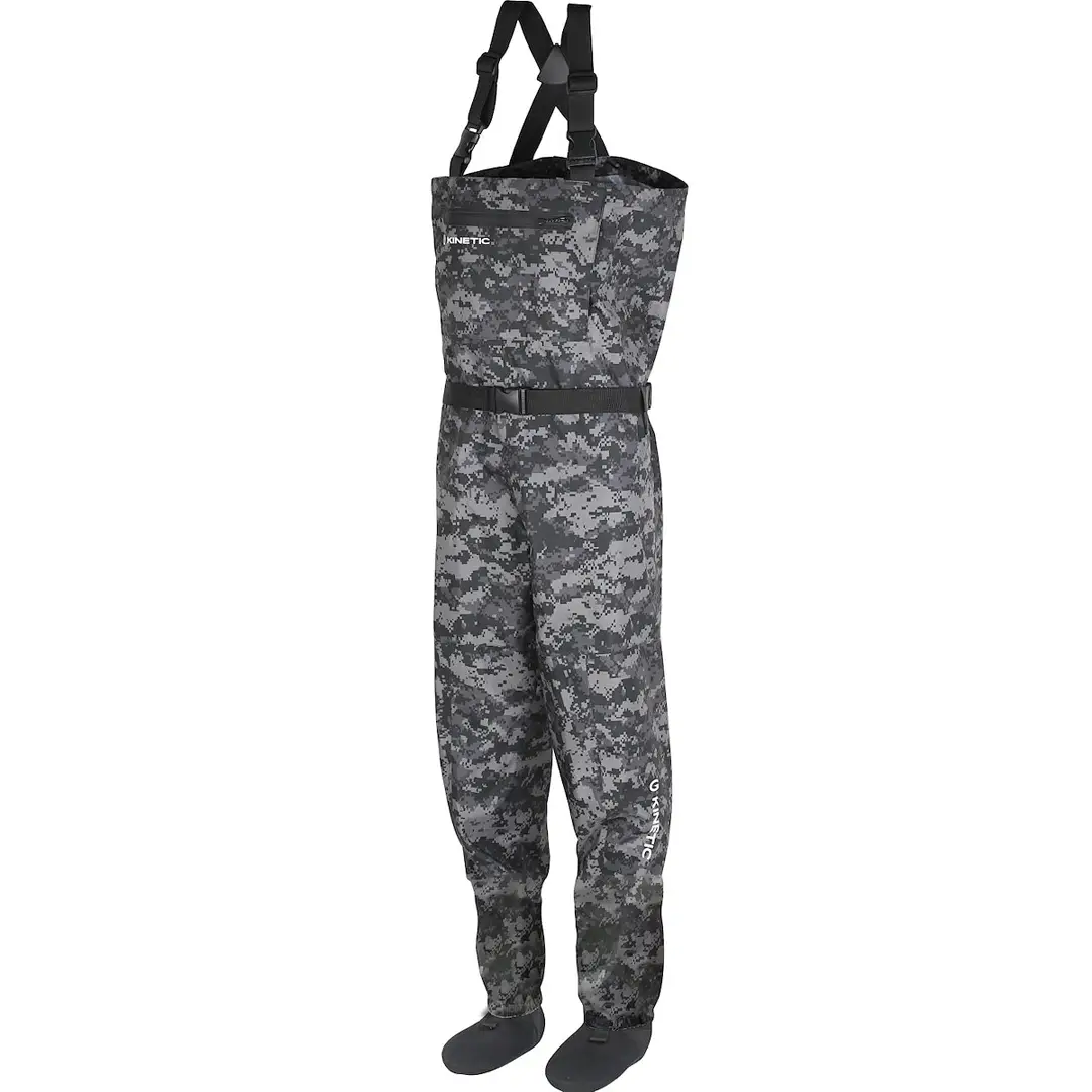 Kinetic Camorush Stocking Foot Åndbare Waders XL - Åndbare waders