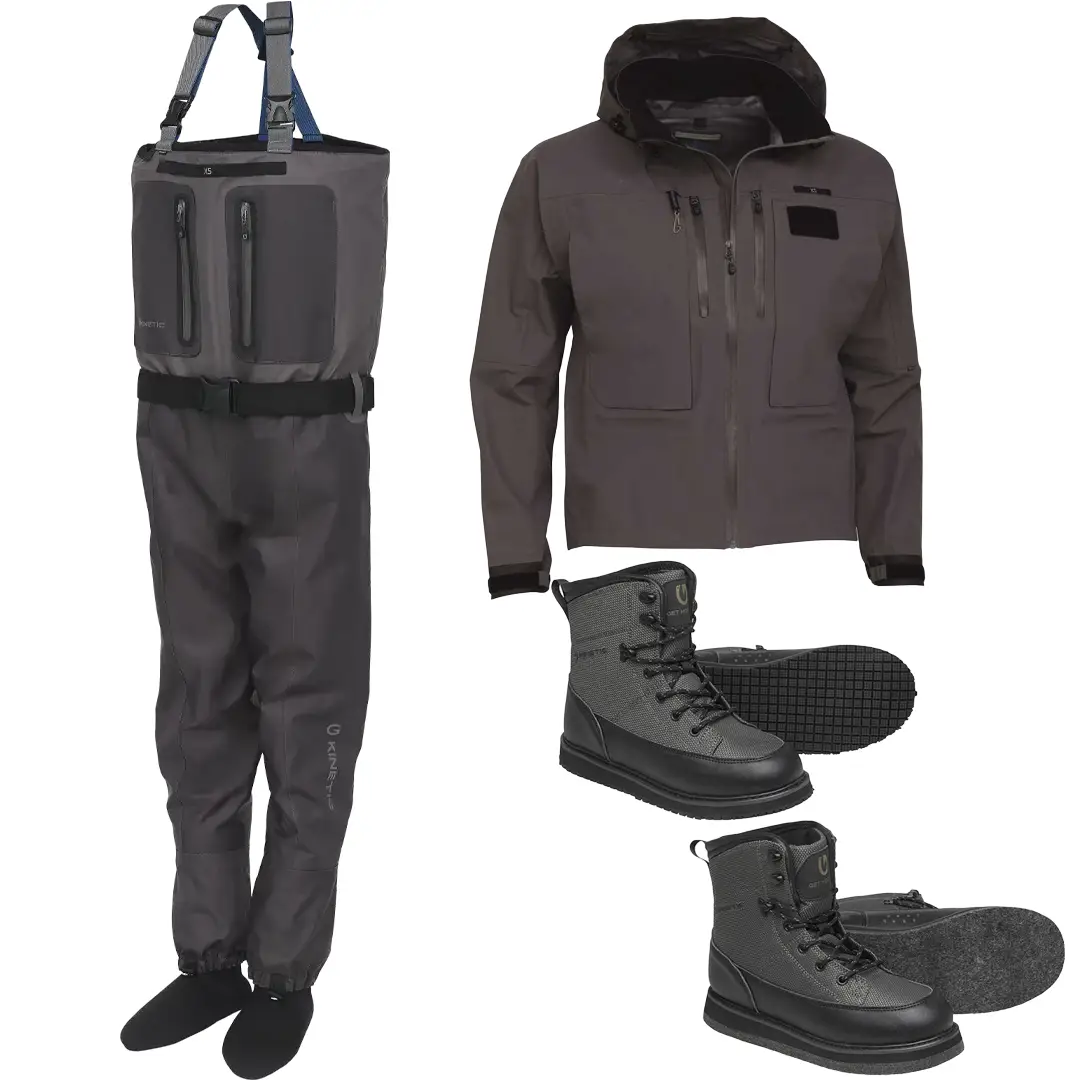 Kinetic X5 Waders Combo - Waders Sæt