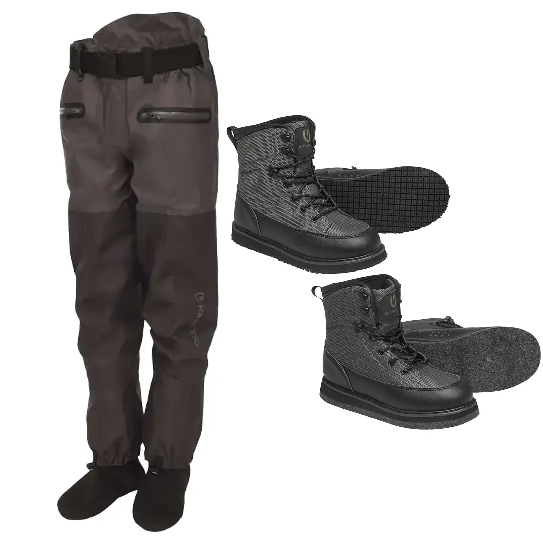 Kinetic X5 Waist Waders Sæt - Waders Sæt