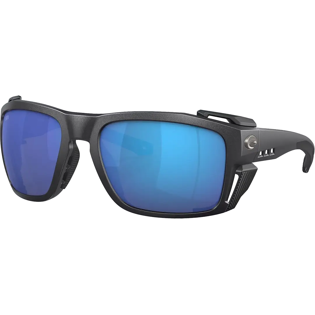 Costa Del Mar King Tide 8 Polaroid Solbriller Black Glas Blue Mirror - Fiskebriller