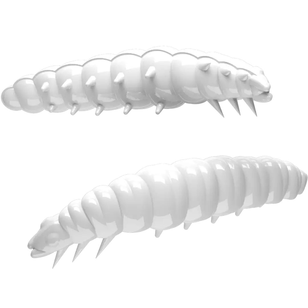 Libra Lures Larva 35 Cheese White - Put & Take