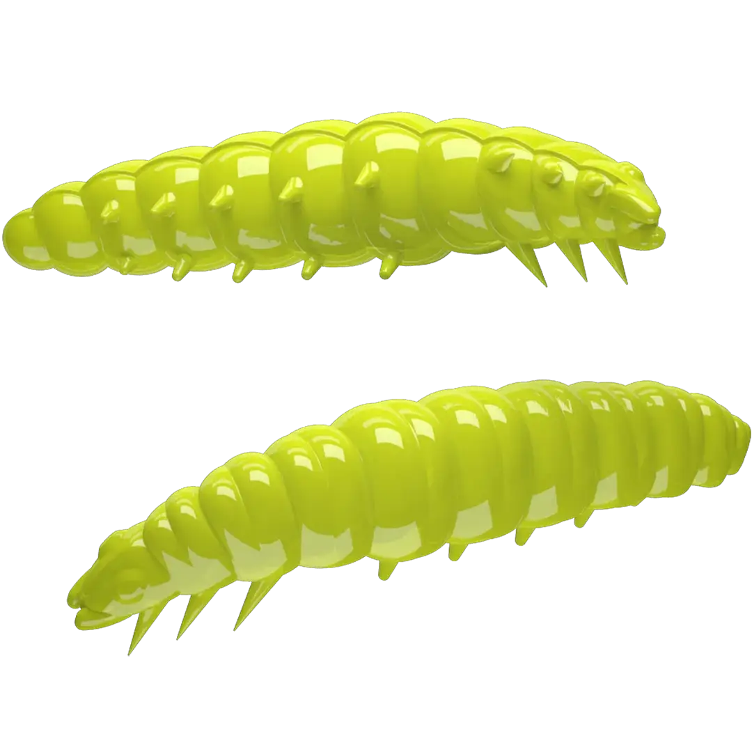 Libra Lures Larva 35 Cheese Hot Yellow - Put & Take