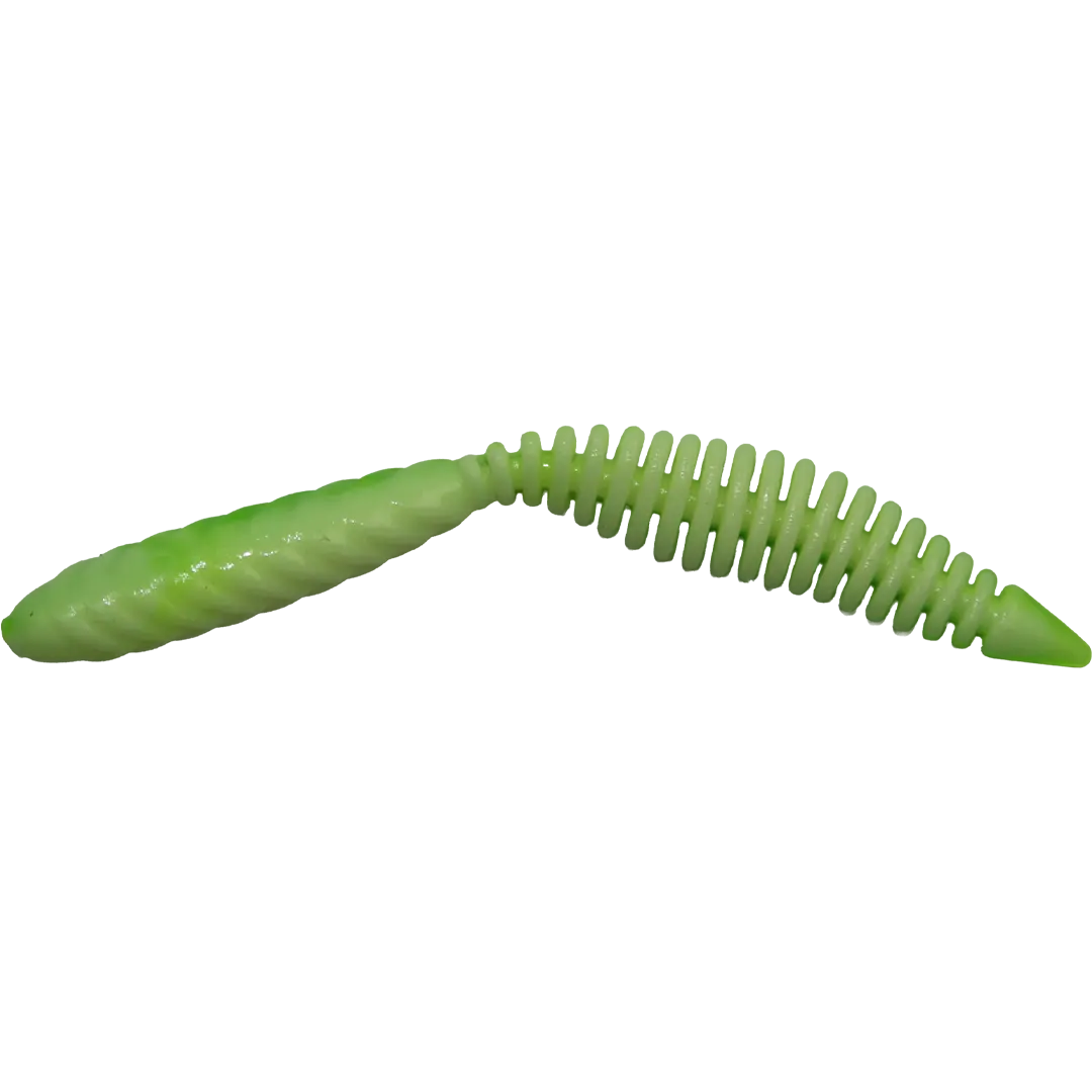 Ultimate Trout Leech Shrimp White Chartreuse - Put & Take