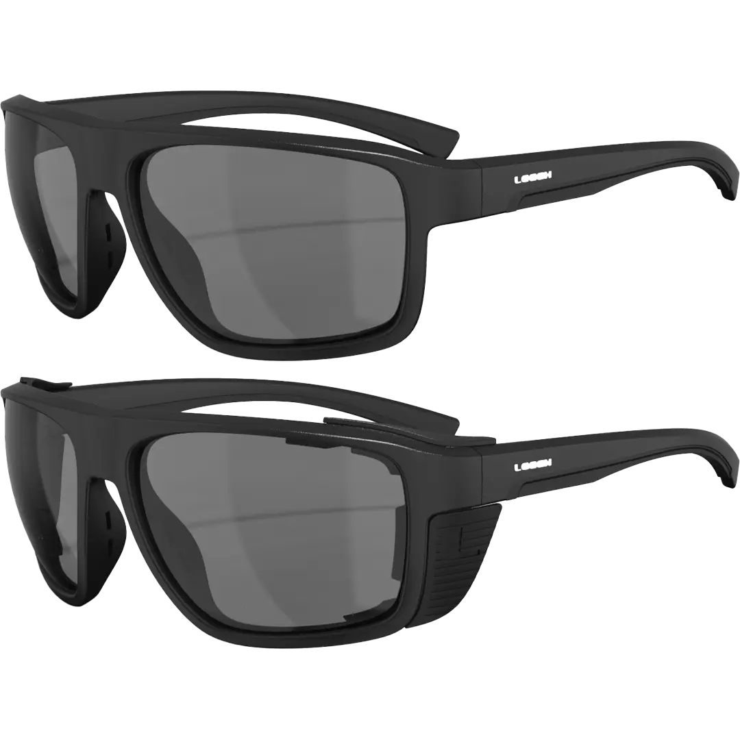 Leech X Fishpro Polarorid Solbriller Black - Fiskebriller