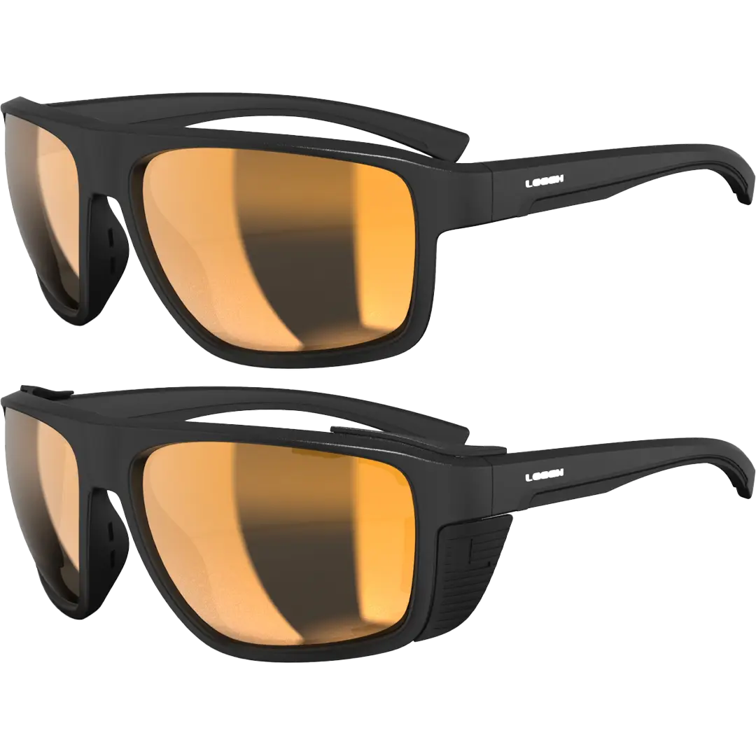 Leech X Fishpro Polarorid Solbriller Fire - Fiskebriller