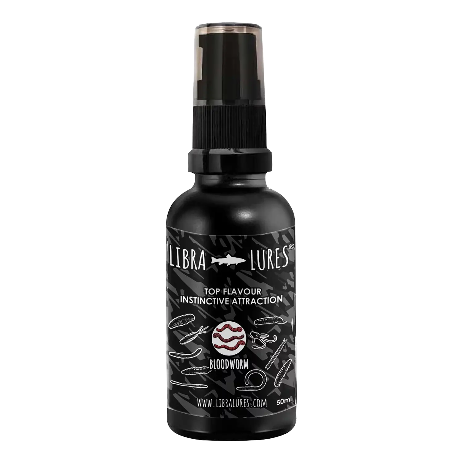 Libra Lures Aroma Spray 50ml Bloodworm - Fiskeatractor