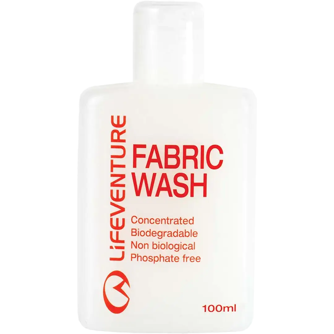 Lifeventure Fabric Wash 100ml - Sæbe, håndklæder, toilettasker, etc.