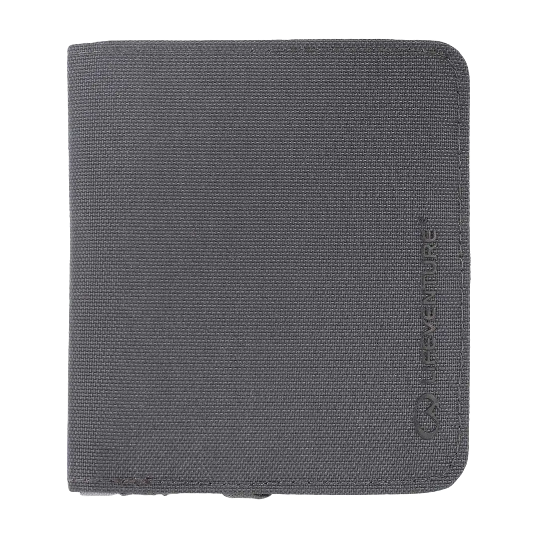 Lifeventure RFID Compact Wallet Rejsepung Grey - Bæltetasker, Punge & Pengebælter