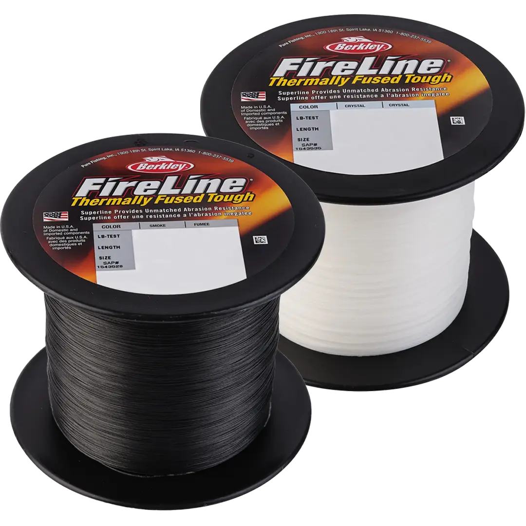 Påspoling af 250m luksus Fireline fletline ved hjulkøb Fireline Crystal 0,20mm 13,9kg - Spole Line