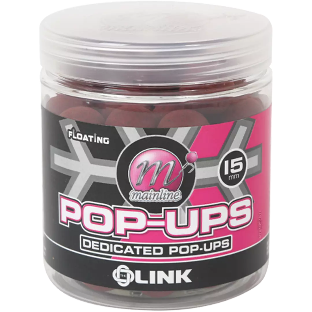 Mainline Dedicated Pop-Ups 15mm Link - Pop-up Boilies