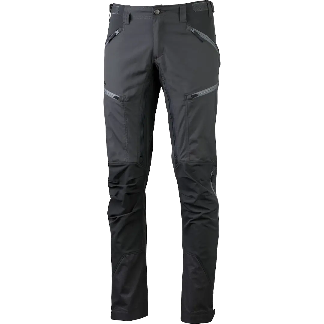 Lundhags Makke Ms Pant 54 Kort Granite/Charcoal - Friluftsbukser