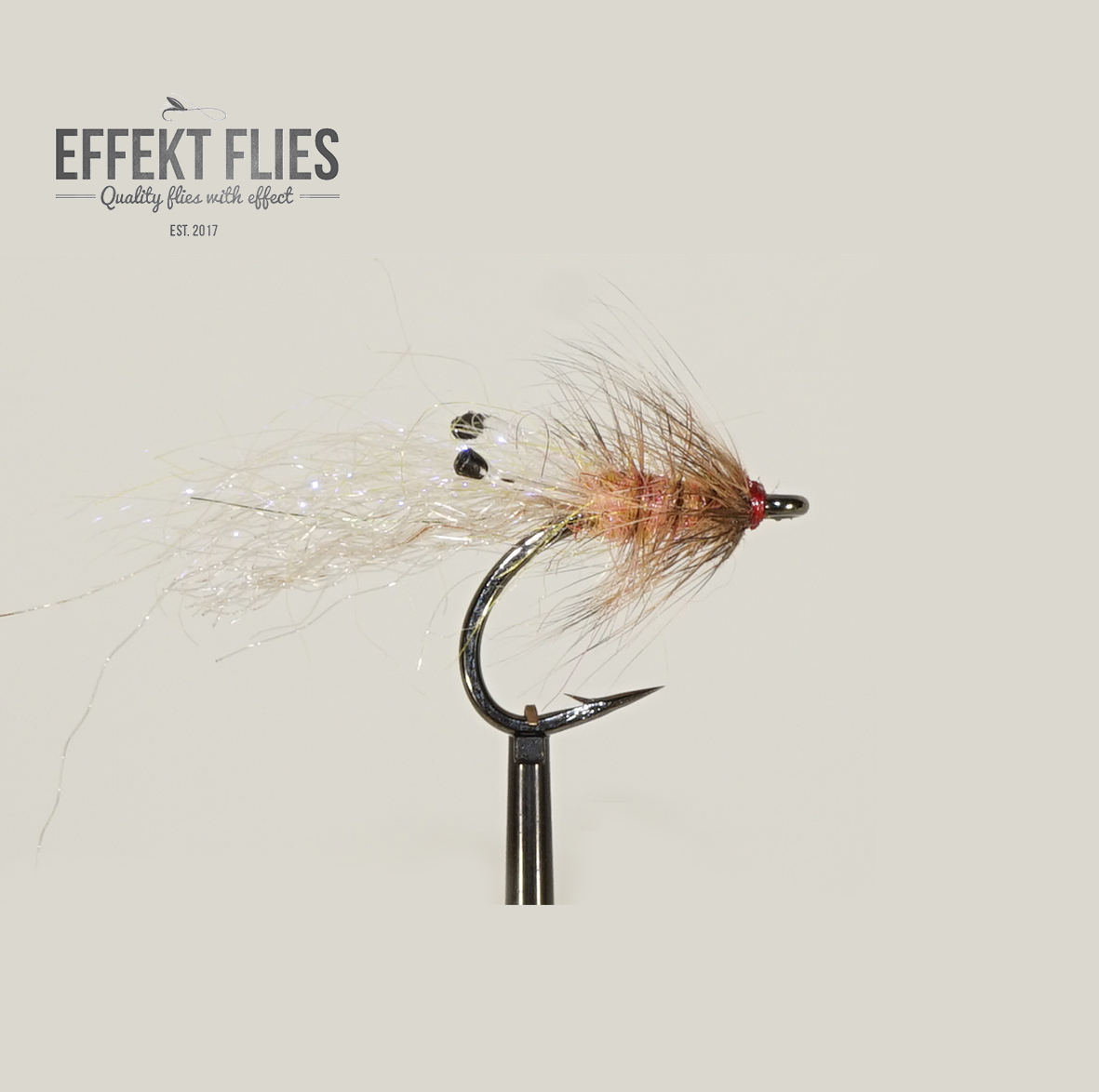 Effekt Flies Tommer Rejen Brown - Kystfluer
