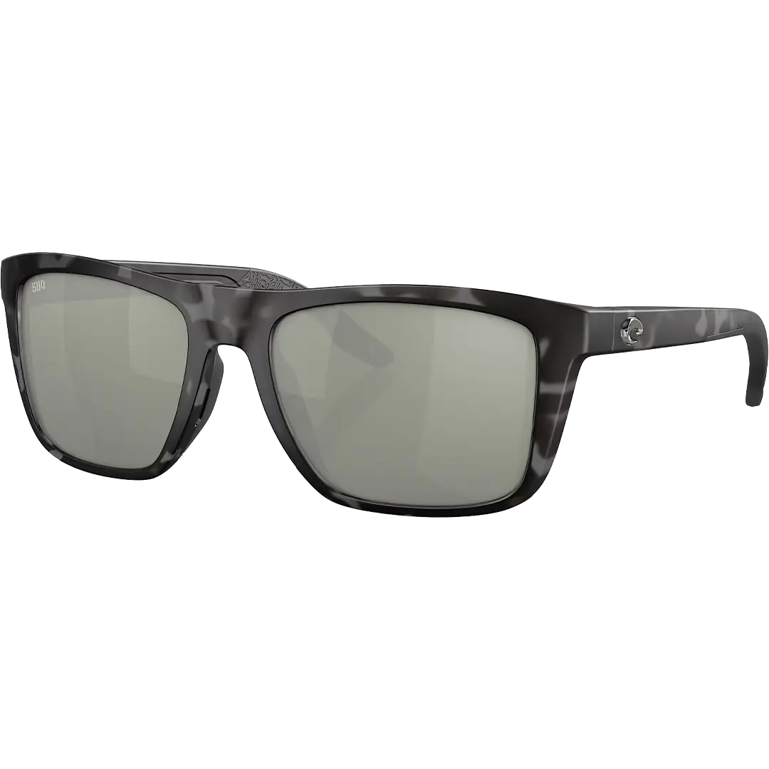 Costa Del Mar Mainsail Polaroid Solbriller Tiger Shark Glas Gray Silver Mirror - Fiskebriller