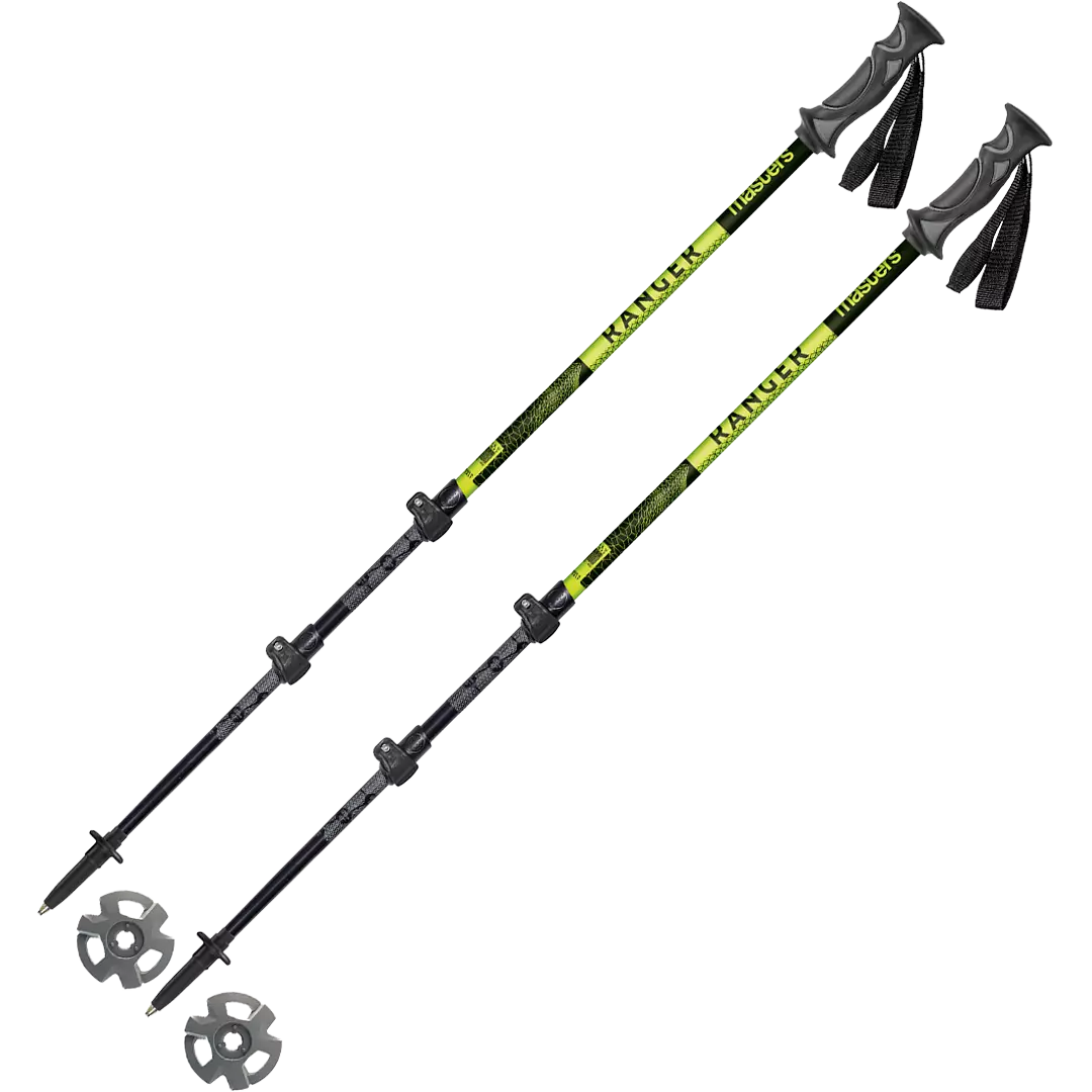 Masters Ranger Green (Par) - Vandrestave & -stokke