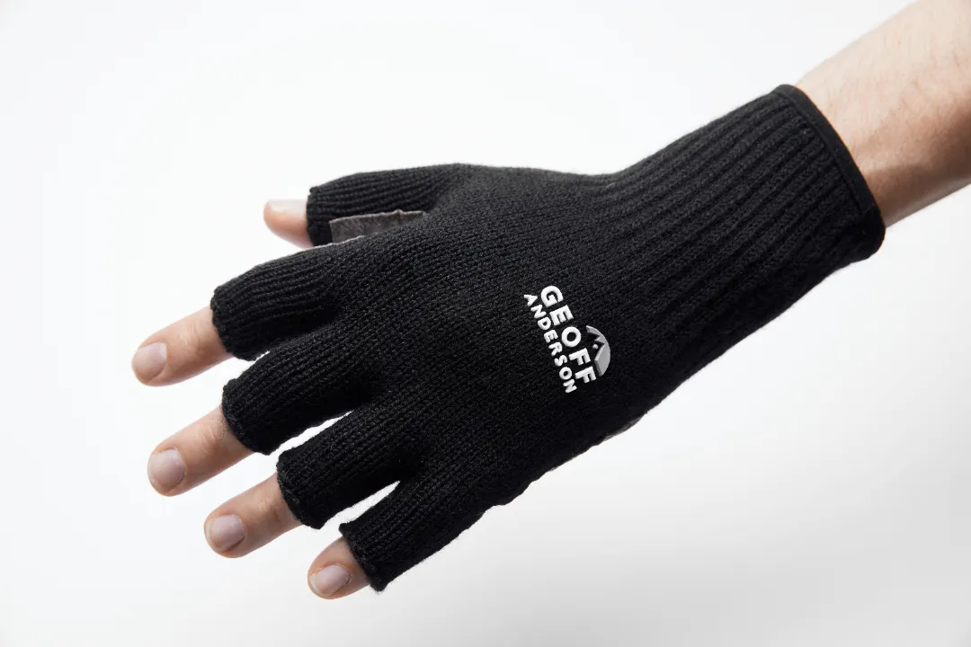 Geoff Anderson Merino fingerløse handsker Large/Xlarge - Fiskehandsker