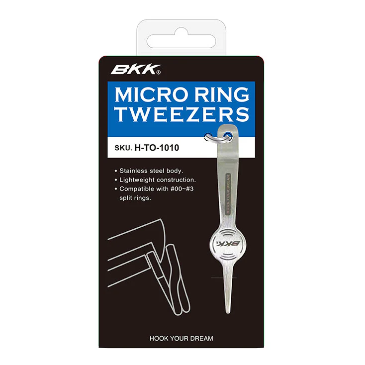 BKK Micro Ring Tweezers Splitringsværktøj - Fisketænger/sakse