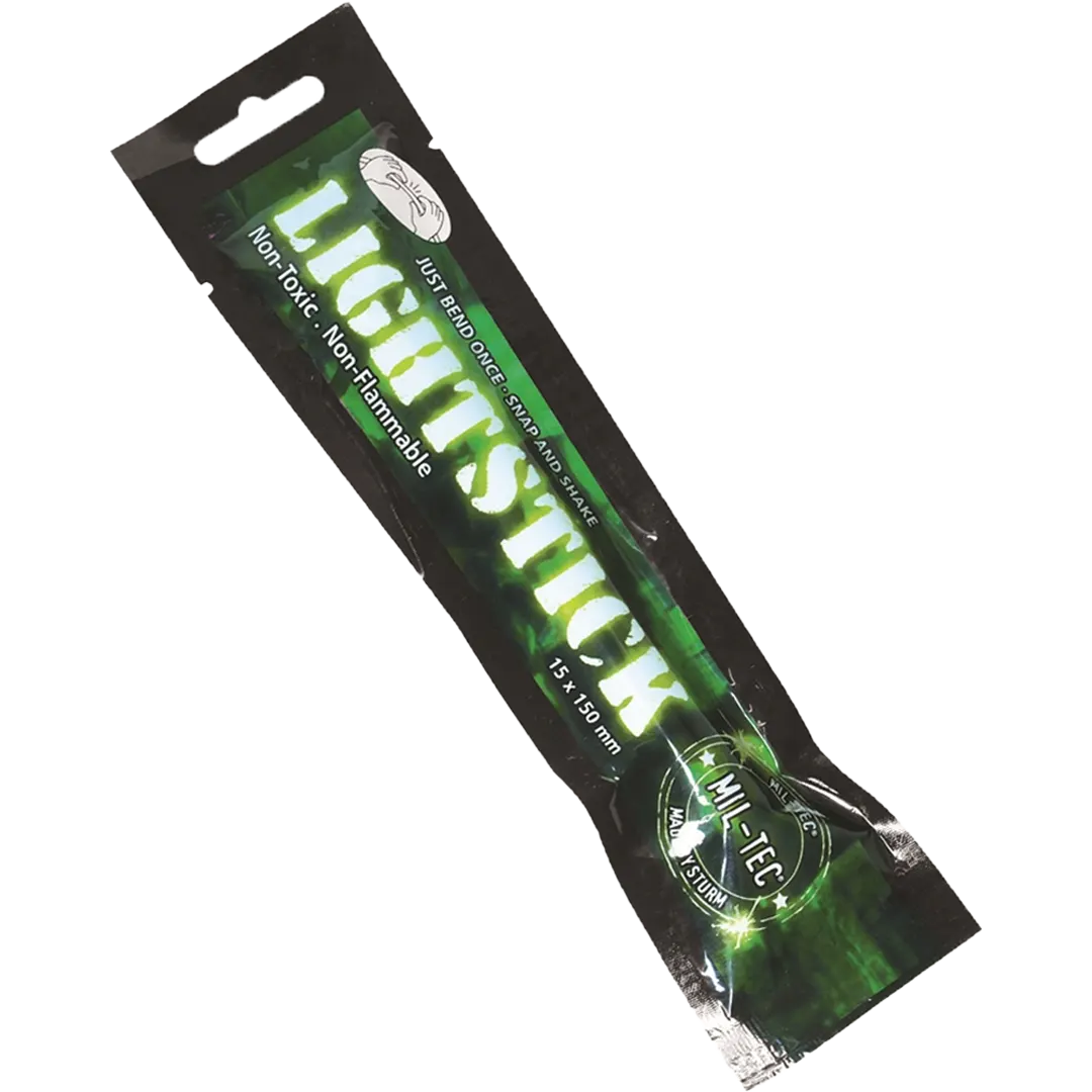 Mil-Tec Knæklys 8 Timer 1,5 x 15 cm Hvid - Overlevelsesgrej