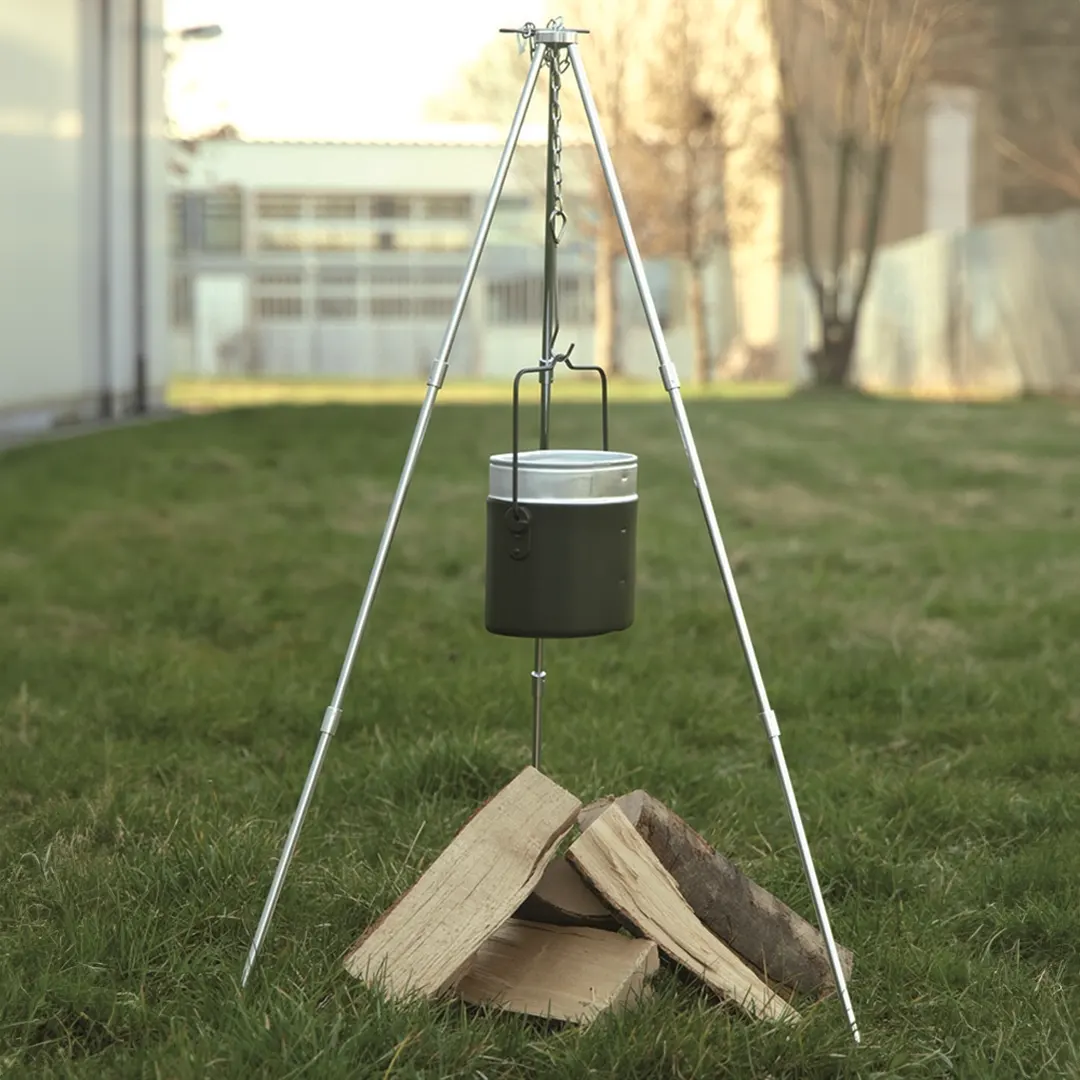 Mil-Tec Tripod Til Bål - Båludstyr & Grill