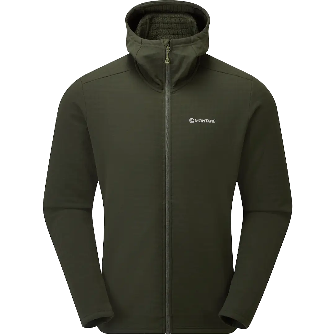 Montane Protium XT Hooded Fleece Jacket Grøn XXL - Fleecetrøje