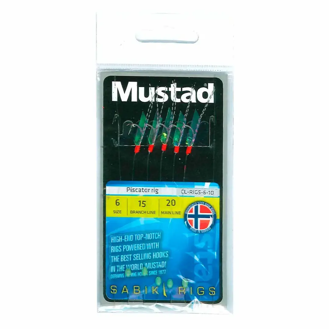 Mustad Sabiki Piscator st. 8 - Silde/Makrelforfang