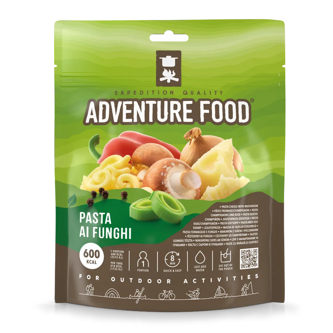 Adventure Food Pasta ai Funghi - Frysetørret mad