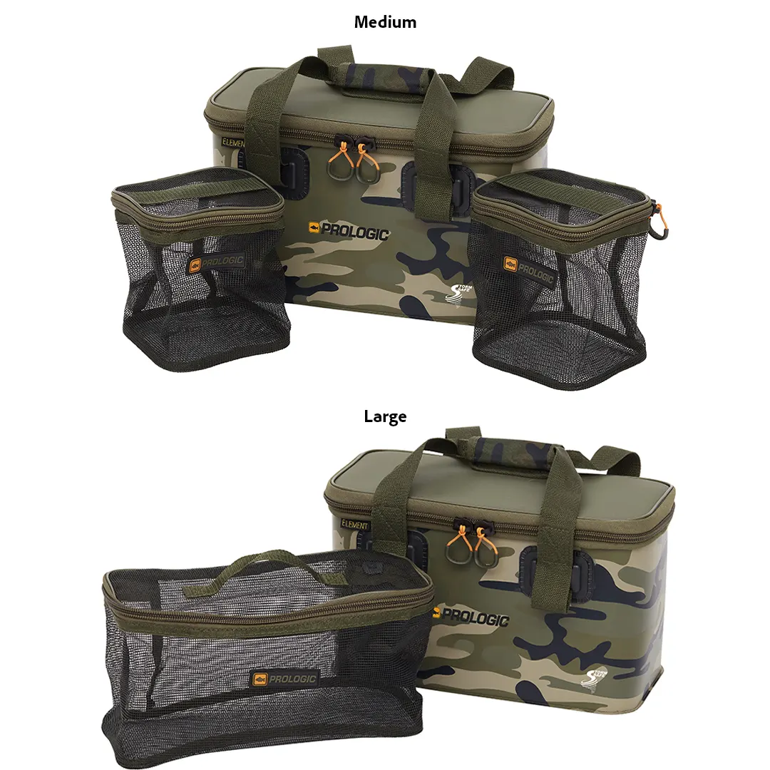 Prologic Element Storm Safe Cool & Air Dry Bait Bags M - Tasker