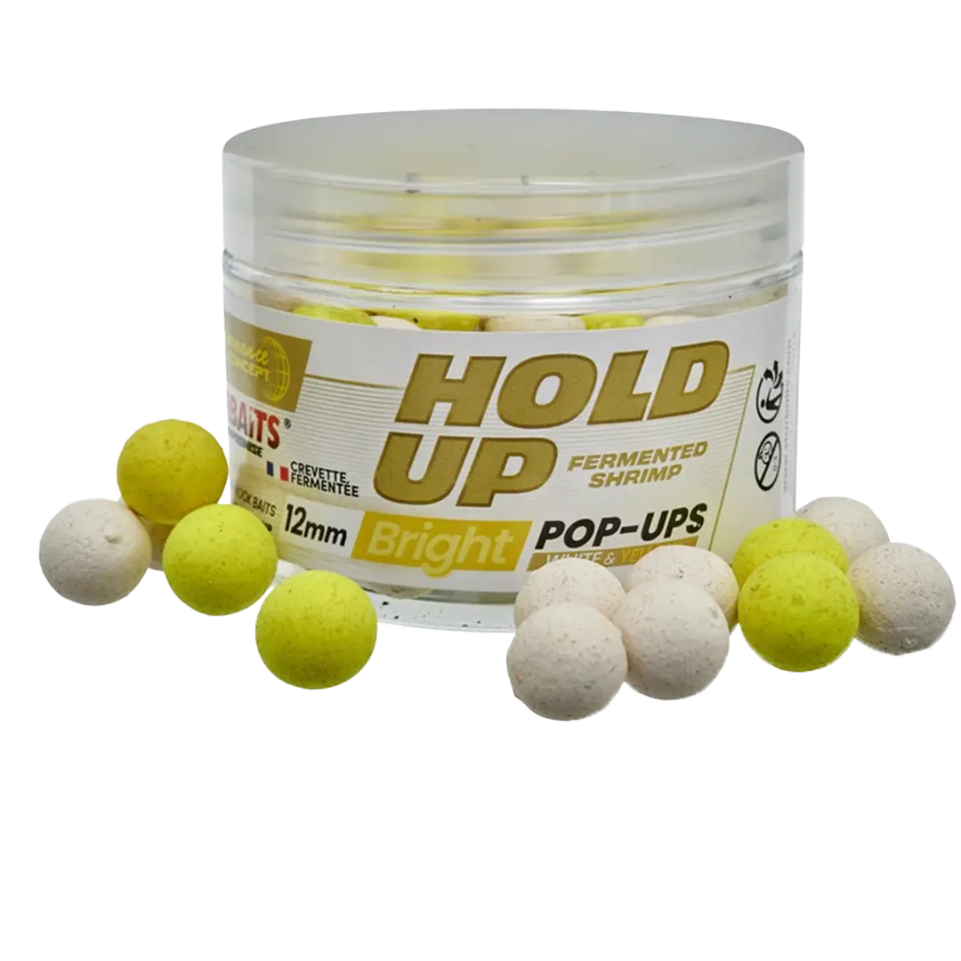 Starbaits Performance Concept Bright Pop-Ups 16mm Hold Up Fermented Shrimp - Pop-up Boilies