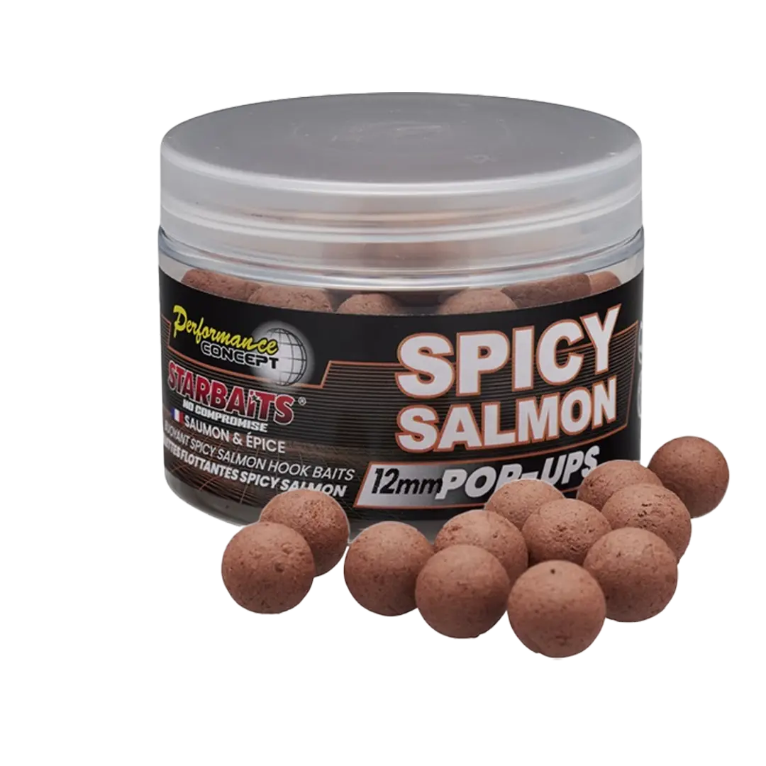 Starbaits Performance Concept Pop-Ups 12mm Spicy Salmon - Pop-up Boilies