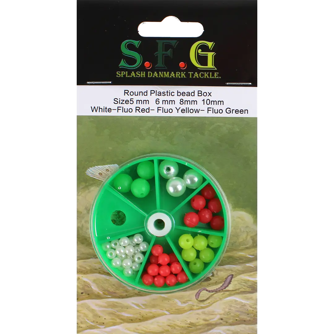 SFG Perlersortiment 5, 6, 8, 10mm - Flådstoppere/gummiperler mv.