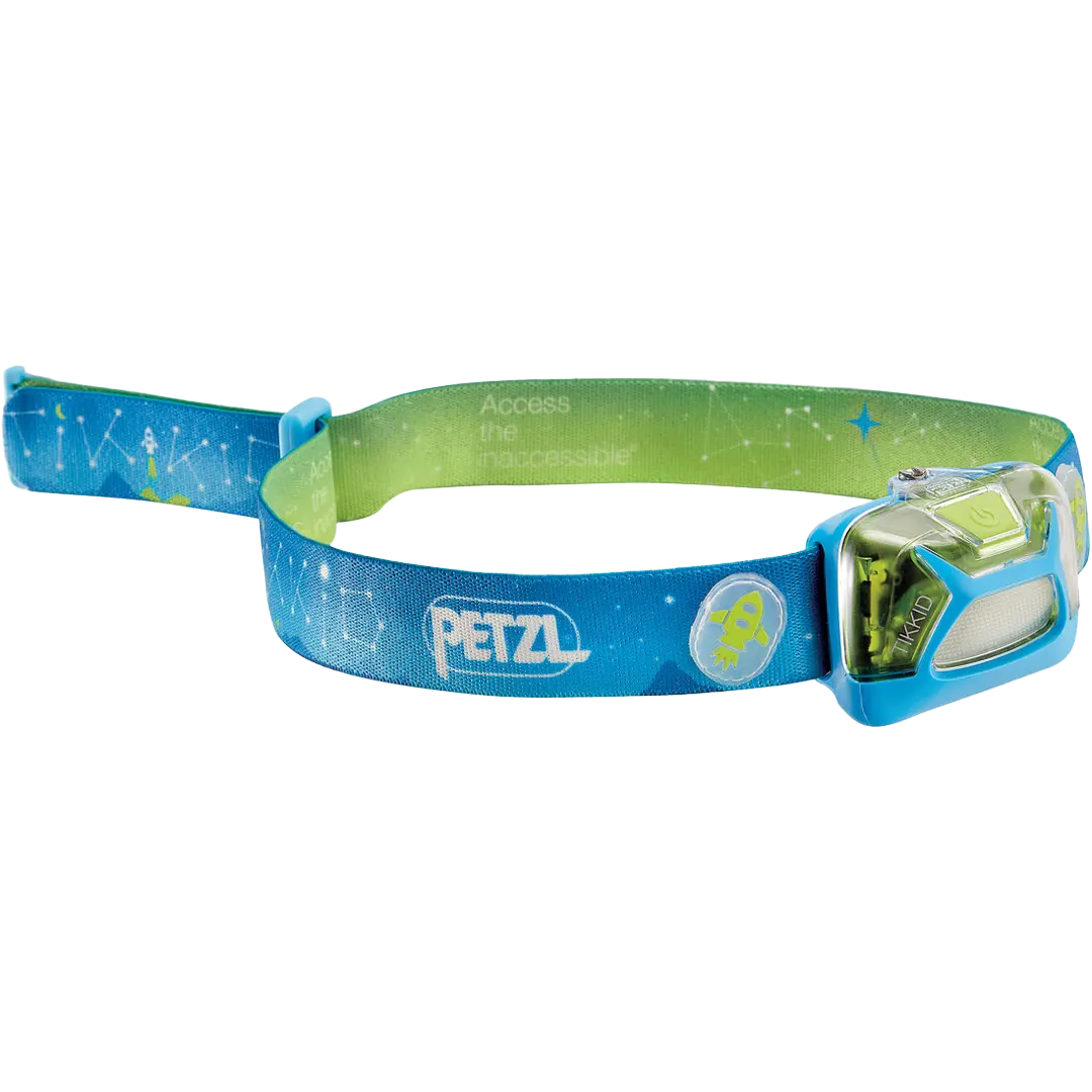 Petzl Tikkid 20 Lumens Børne Pandelampe Blå - Pandelamper