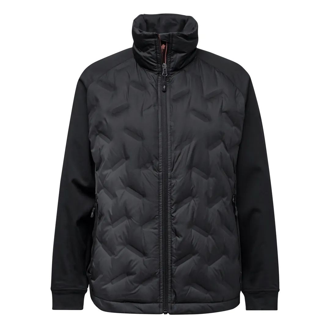 Pinewood Abisko Insulation Hybrid Jacket Women's Black (sort) XS - Fritidsjakke