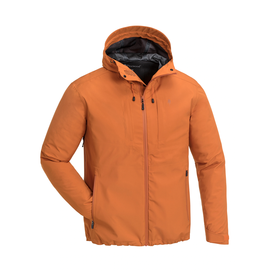 Pinewood Abisko Telluz Men's Jakke Burned Orange (orange) L - Regnjakker
