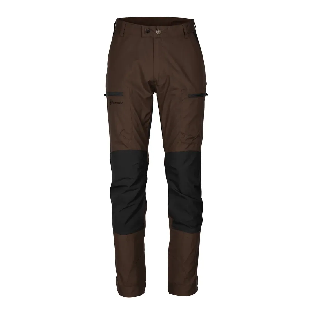 Pinewood Caribou TC Buks Dark Brown/Black D116 - Friluftsbukser