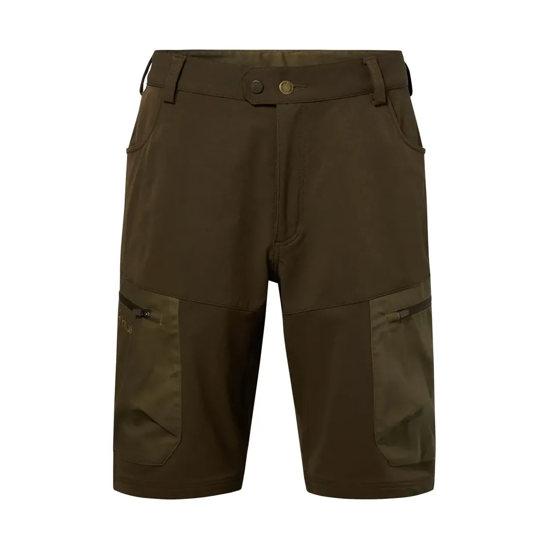 Pinewood Finnveden Hybrid Shorts Mens's D.Olive/H.Olive C56 - Shorts