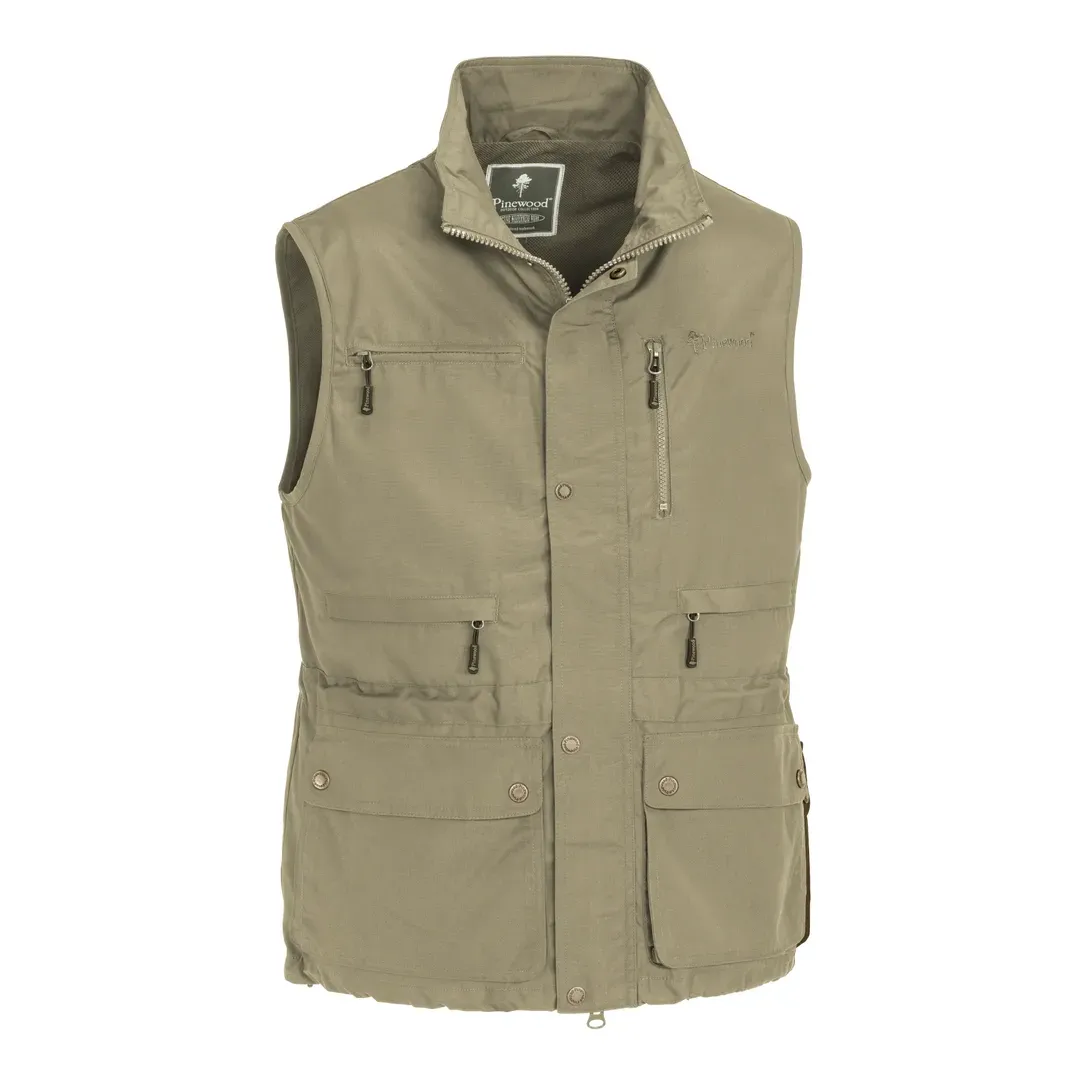 Pinewood Tiveden Vest Men's Sand M - Veste