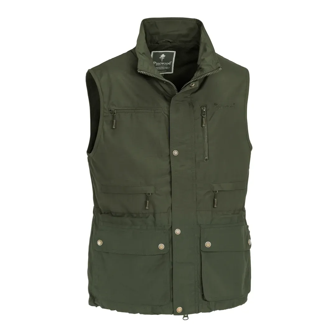 Pinewood Tiveden Vest Men's Mørk grøn S - Veste