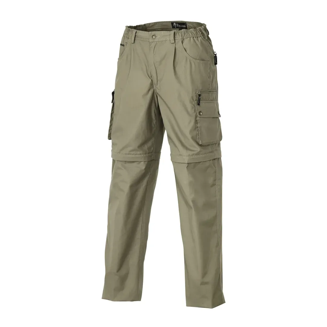 Pinewood Wildmark Zip-Off Trousers Men's -C Light Khaki C58 - Zip-Off Bukser