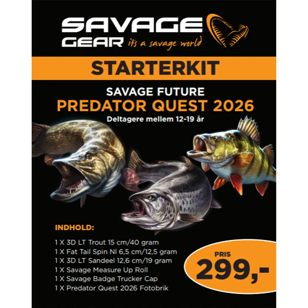 Savage Gear - Savage Future Predator Quest 2026 - Endegrejspakker