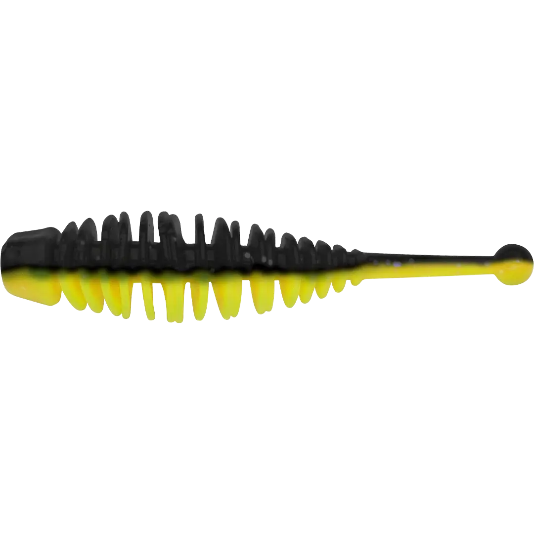 Berkley Powerbait Power Naiad 7cm Black/Sunshine Yellow - Put & Take