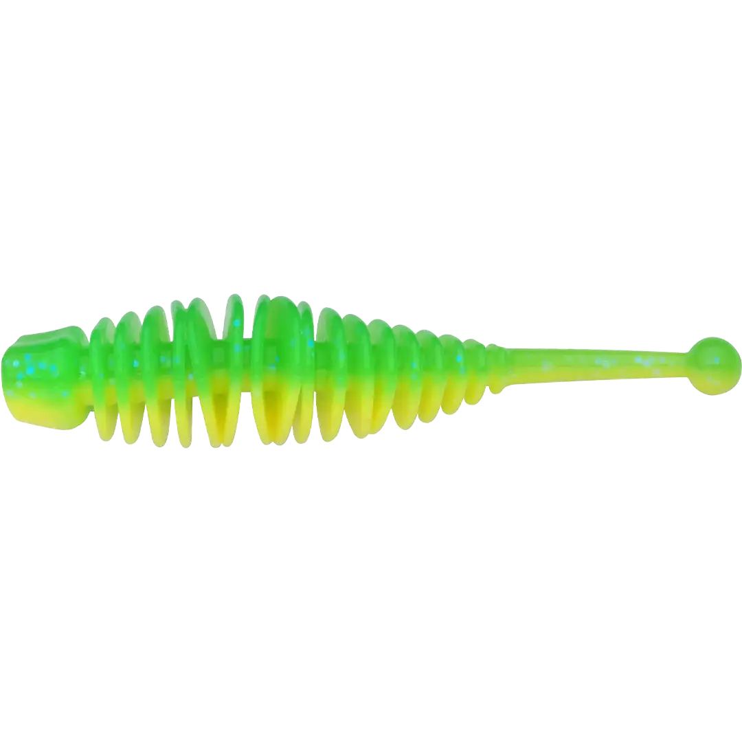 Berkley Powerbait Power Naiad 7cm Spring Green/Sunshine Yellow - Put & Take