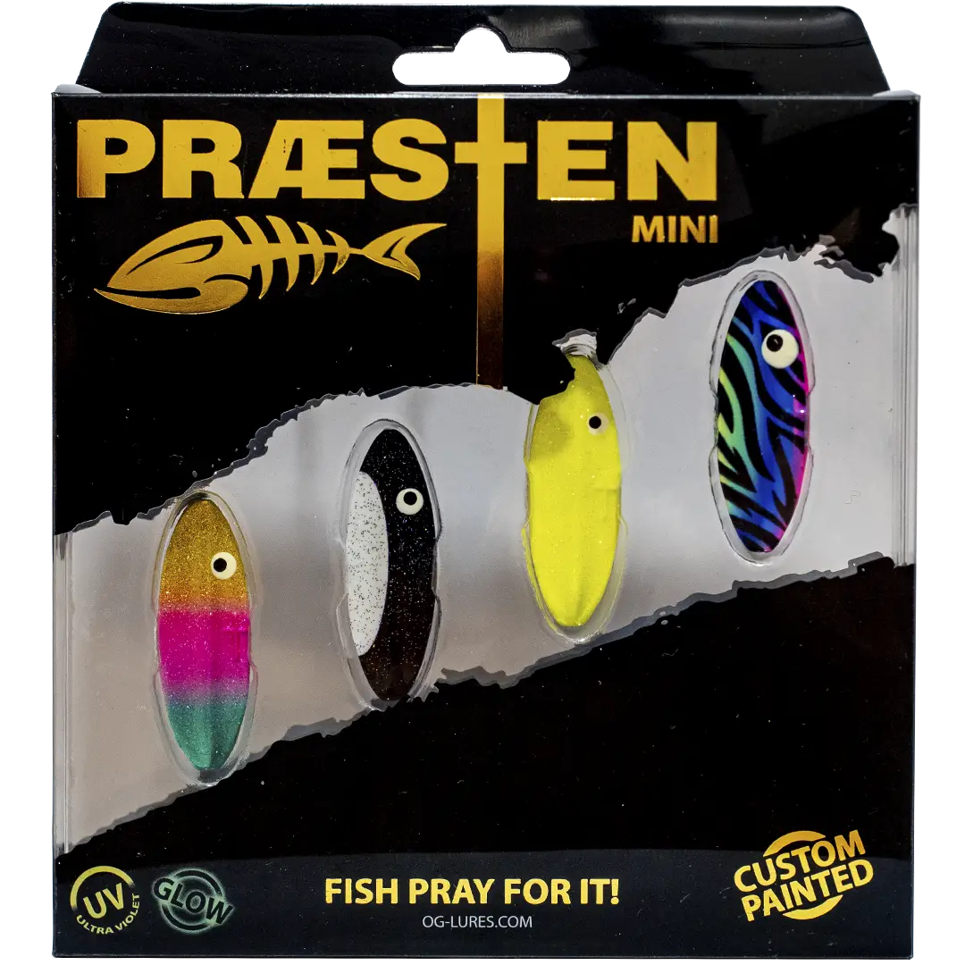 OGLures Custom Pakker Præsten Mini 3,5gram - Mikroblink