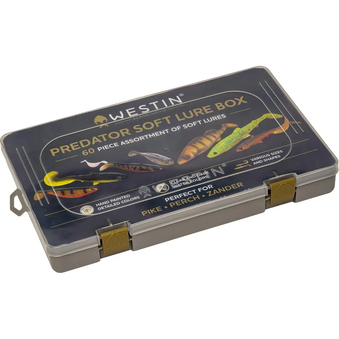 Westin Predator Soft Lure Box - Gedde