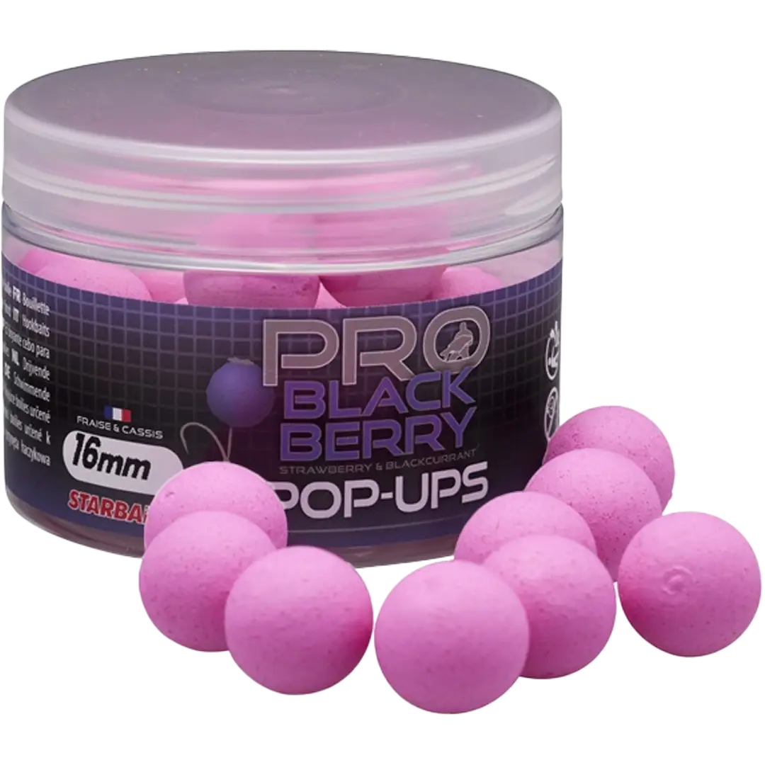 Starbait Pro-Biotic Pop-Ups Blackberry 12mm - Pop-up Boilies