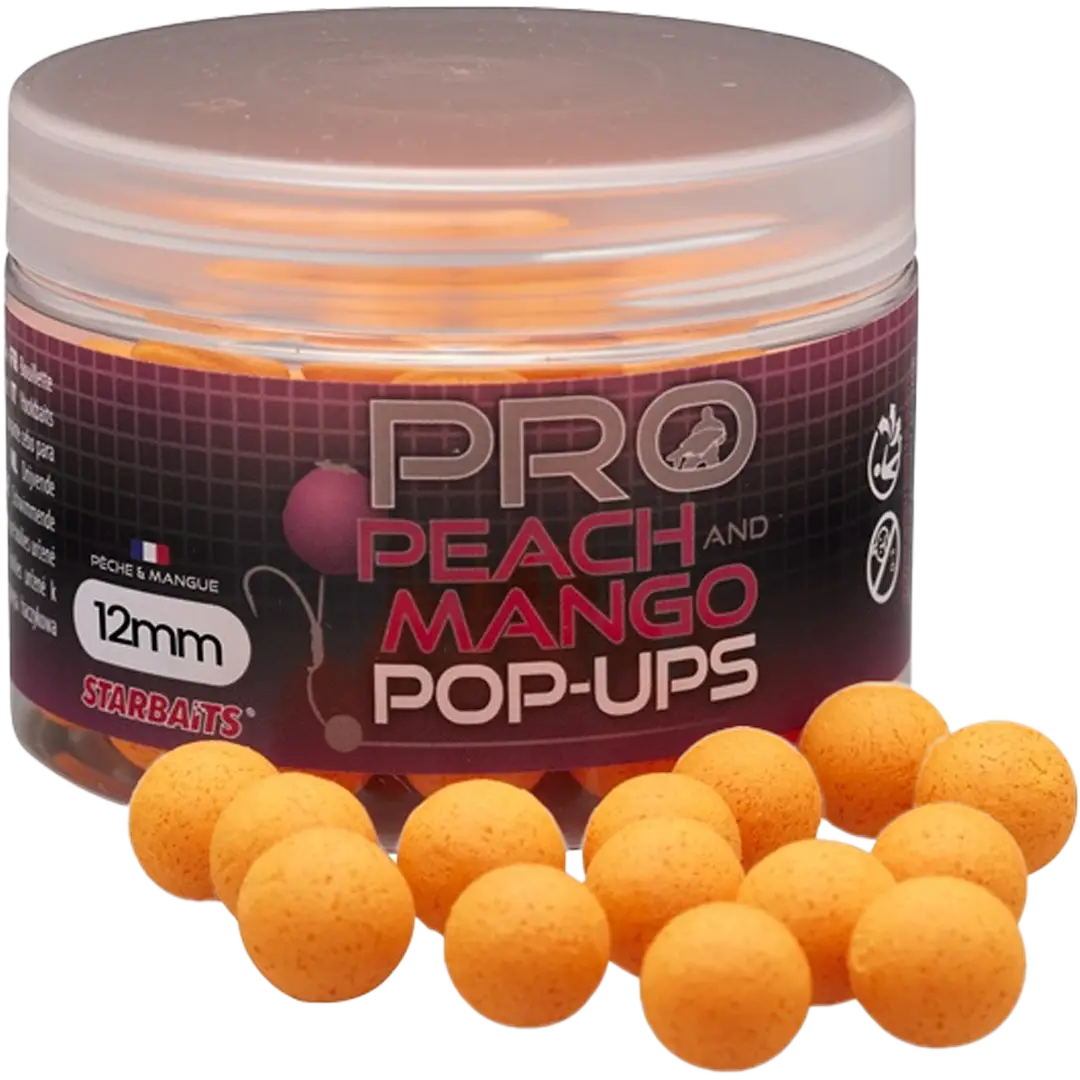 Starbait Pro-Biotic Pop-Ups Peach & Mango 16mm - Pop-up Boilies