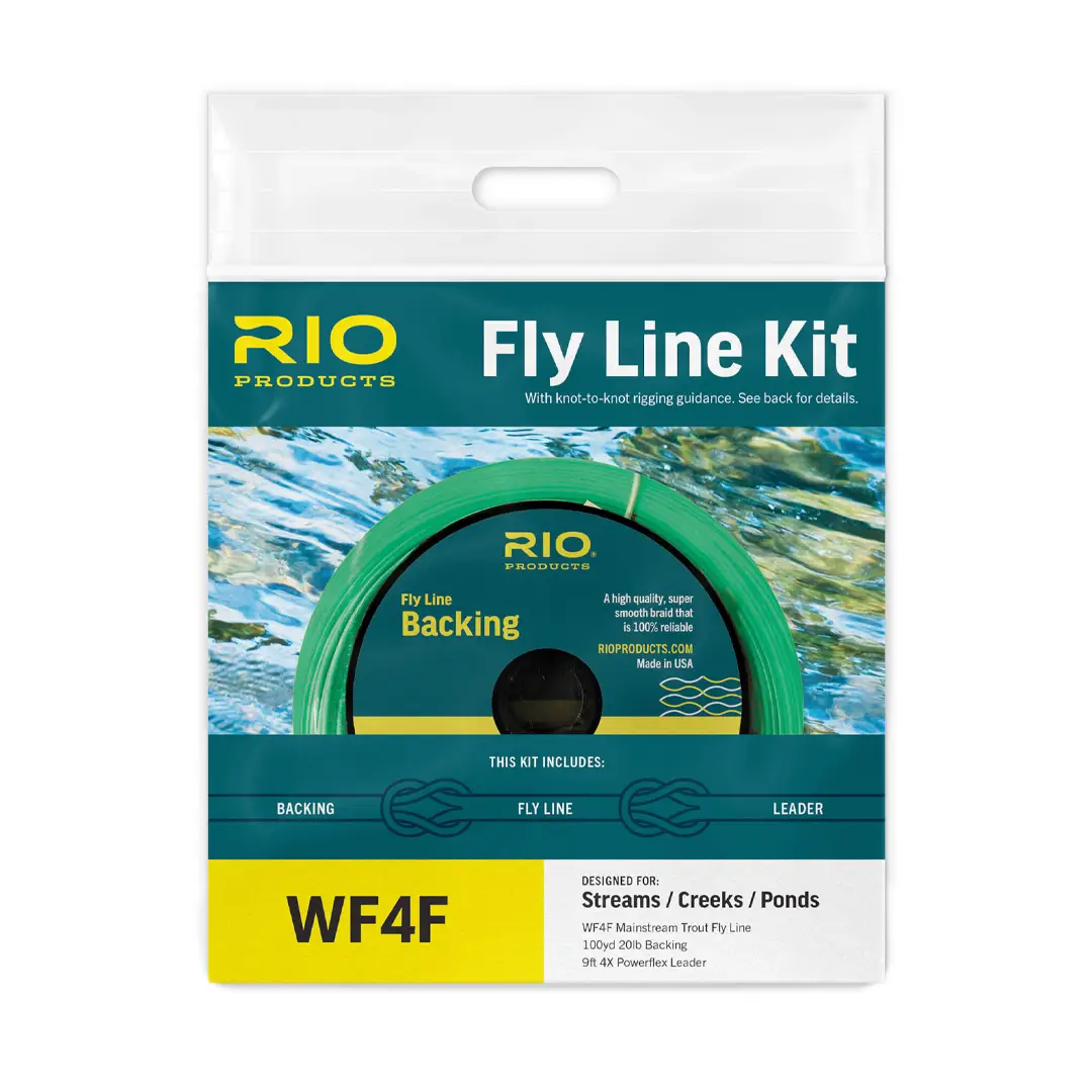 RIO Mainstream Trout Fly Line Kit Floating #7 - WF Liner