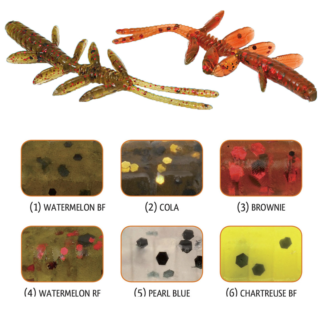 Rapture Water Shrimp 62mm 8 stk. Cola - Put & Take